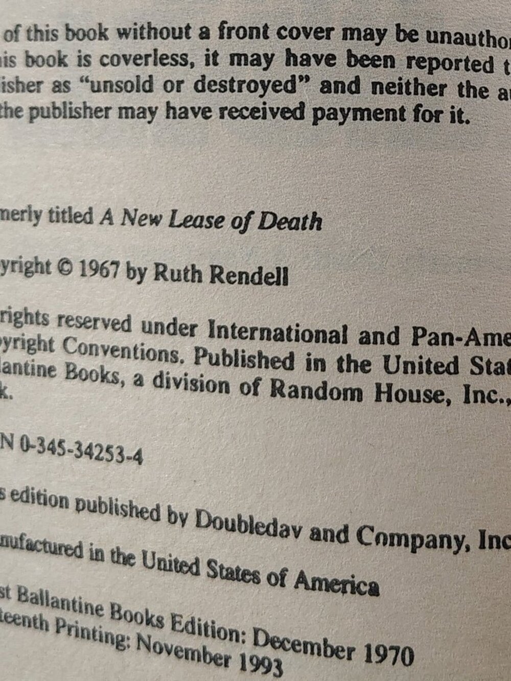 3-Book Mini Starter Special Edition Collection By Ruth Rendell - Picture 10 of 10